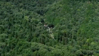 <span class="title">ポツンと一軒家を振り返る　山田林業の保養所</span>