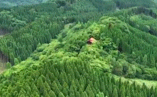 <span class="title">ポツンと一軒家を振り返る　亡き夫は作家</span>